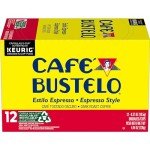 Café Bustelo Espresso Dark Roast K-Cup Pods, 72 Count