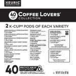 Keurig Coffee Sampler Pack, 40 K-Cup Pods