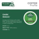 Green Mountain Dark Magic Keurig Coffee Pods, 72 Count