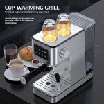Compact 20 Bar Espresso Machine with Milk Frother