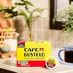 Café Bustelo Espresso Dark Roast K-Cup Pods, 72 Count
