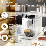 Programmable Espresso Machine with Built-In Grinder