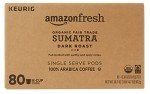Sumatra Dark Roast Organic K-Cups - 80 Ct