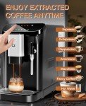 20 Bar Espresso Machine with Grinder and Frother