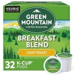Green Mountain Breakfast Blend Keurig K-Cup Pods, 32 Count