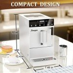 Programmable Espresso Machine with Built-In Grinder