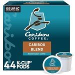 Caribou Blend Medium Roast K-Cup Pods - 44 Count
