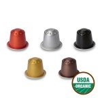 Café Romano Organic Espresso Pods for Nespresso - 100 Pack