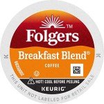 Folgers Breakfast Blend Mild Roast K-Cups, 72 Pods