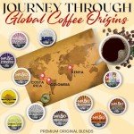 Flavored Coffee Pods Variety Pack - 96 Count