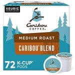 Caribou Blend Medium Roast K-Cup Pods, 72 Count