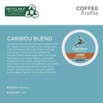 Caribou Blend Medium Roast K-Cup Pods, 72 Count