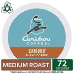 Caribou Blend Medium Roast K-Cup Pods, 72 Count