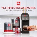 Illy Y3.3 Single Serve Espresso Machine (Black)