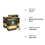 Starbucks Nespresso Vertuo Blonde Roast Coffee Pods