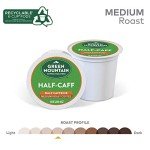 Green Mountain Half Caff Medium Roast K-Cup Pods