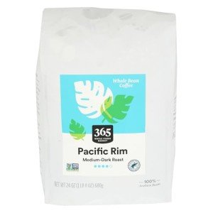 Pacific Rim Whole Bean Coffee, 24 Ounces