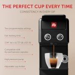 Illy Y3.3 Single Serve Espresso Machine (Black)