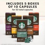Starbucks by Nespresso 50-count Espresso Pods Variety Pack