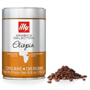 illy Ethiopia Whole Bean Coffee, 8.8 oz