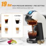 KOTLIE 19 Bar 5-in-1 Espresso Coffee Machine