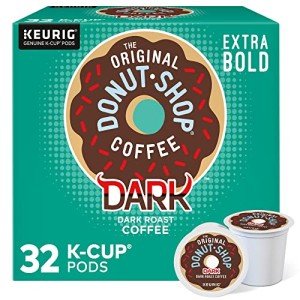 Original Donut Shop Dark Roast K-Cup Pods, 32 Count