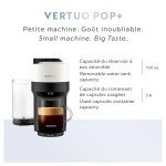 Nespresso Vertuo Pop+ Coffee Maker, Coconut White