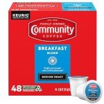 Community Coffee Breakfast Blend K-Cup Pods, 48 Count