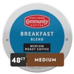 Community Coffee Breakfast Blend K-Cup Pods, 48 Count