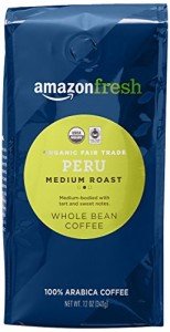 Organic Fair Trade Medium Roast Whole Bean Coffee
