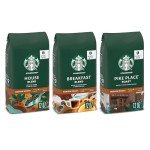 Starbucks Medium Roast Whole Bean Coffee Variety Pack
