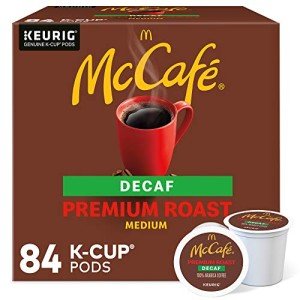 McCafe Decaf Premium Roast K-Cup Coffee Pods 84ct