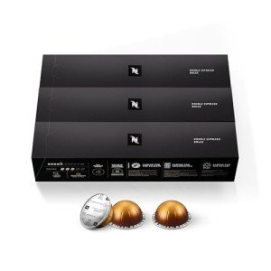 Nespresso Vertuo Double Espresso Dolce Pods - 30 Count