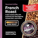 Black Pointe Bay Dark Roast Coffee Pods, 80 Count