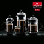 BODUM Chambord 3-Cup Gold Coffee Maker