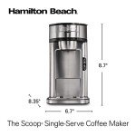 Hamilton Beach Single Serve Coffee Maker Brewer