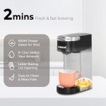 CHULUX Slim Single Serve Coffee Maker for K Cups