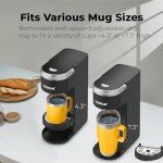 CHULUX Slim Single Serve Coffee Maker for K Cups