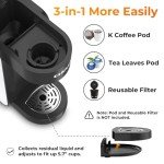 CHULUX Single Serve Coffee and Tea Maker