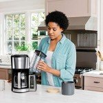 Ninja 12-Cup Programmable Coffee Maker, Black/Stainless Steel