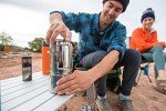GSI Outdoors 6-Cup Stainless Steel Moka Pot