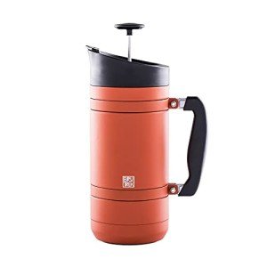 BruTrek BaseCamp Coffee Press - 48oz Insulated Steel