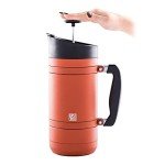 BruTrek BaseCamp Coffee Press - 48oz Insulated Steel