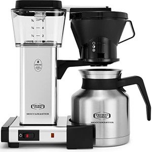 Technivorm Moccamaster 32 oz Coffee Brewer - Silver