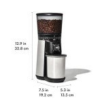 OXO Brew Conical Burr Coffee Grinder - Silver