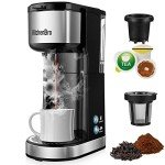 Single Serve K Cup Coffee Maker with Reservoir
