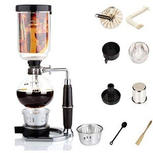 Japanese Vacuum Siphon Coffee Maker for 1-3 Cups