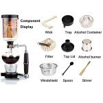 Japanese Vacuum Siphon Coffee Maker for 1-3 Cups