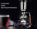 5-Cup Siphon Coffee Maker with Wooden Handle