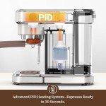 Compact 20 Bar Espresso Machine with Frother